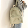Custom Recycled Girls Backpack Bag Lightweight Casual Daypack School Bookbag for College