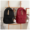 Custom Lightweight Simple Backpack for School College Student Canvascasual Backpack