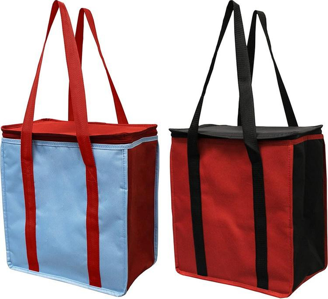 Waterproof Large Capacity Cooler Thermal Bags Food Delivery Insulated Outdoor Sports Tote Lunch Bag with Longer Strap
