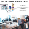 Custom Logo Men Business Trip Toilet Shaving Kit Storage Bag Man Dopp Kit Cosmetic Travel Bag Organizer Toiletry Bag