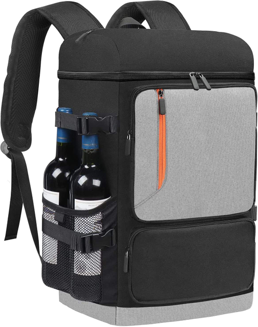 BSCI Amazon's New 45L Large Capacity Shoulder PEVA Insulation Food Preservation Outdoor Picnic Cooler Backpack