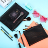 High Quality 6 Pcs Mesh Makeup Cosmetic Pouch Toiletries Organizer Bag Portable Office Zippered Cosmetic Bag