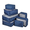 Wholesale 7pcs Set Luggage Compression Storage Organizer Luggage Bag Set Makeup Travel Organizer Packing Cubes