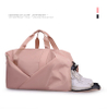 Hand Held Handbag Sport Gym Travel Waterproof Durable High Quality Shoe Compartment Duffle Tote Bag Designer for Girls