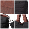 Lightweight Black Polyester Nylon Quilted Woman Mom Bags Quilting Shopping Handbag Puffer Tote Bag with Shoulder Strap
