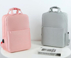 New arrival fashion shoulder strap backpack stylish women travel backpacks rucksack custom recycled pet fabric daypack