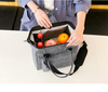 Office Travel Picnic Food Cooling Bags Ice Cooler Nursing RPET Fabric Eco Friendly Lunch Bag Packit Freezable Lunch Bag
