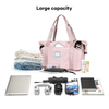 Large Capacity Portable Expandable Sport Women Gym Duffle Bag Trolley Sleeve Overnight Yoga Tote Duffle Bag for Gym