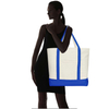 Custom Printing Reusable Eco-friendly Washable Blank Off White Canvas Tote Bag Shopping Bag Logo