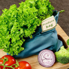 3 Sets Eco-friendly RPET, RPET Mesh & Organic Cotton Reusable Produce Bags with Pouch