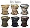 Thigh Hip Outdoor Multi-function Leg Pouch Bag Thigh Bike Waist Bags Canvas Motorcycle Drop Leg Tool Bag