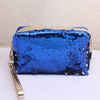 Sparkling Cute Sequin Make Up Bag Fashion Ladies Cosmetic Organizer Pouch Zipper Bag For Daily Travel