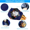 Waterproof Custom Men's Golf Gym Sport Bags Duffel Luggage Garment Overnight Weekender Duffle Bag with Shoes Compartment