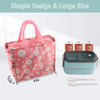 Custom Logo Women Tote Fashion Thermal Lunch Wine Beer Cooler Bag Insulated Handbag for Travel Camping