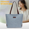 Fashion linen canvas tote factory price wholesale eco friendly linen tote bag weave pattern handbag