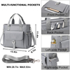 New Waterproof Canvas Cooler Lunch Bag Handbag Picnic Bag Women Convenient Lunch Box Tote School Food Storage Bags