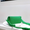 French Style Leisure Flap Monogram Towel Fabric Small Square Shoulder Bag Custom Fluffy Designer Boho Furry Crossbody Handbag
