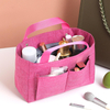 Custom Promotional Cosmetic Bag Man Women Travel Cosmetics Bags with Hand Cosmetic Bag