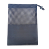 Custom Mesh Bags With Drawstring Polyester Packaging Mesh Drawstring BagSplicing Bundle Pocket Pulling Rope Drawstring Bag
