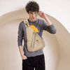 Waterproof casual streetwear single shoulder backpack crossbody sling bags motorcycle custom cross chest bag