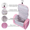 Durable Foldable Hanging Custom Logo Travel Brush Accessories Toiletry Bag Cosmetic Fabric Toiletry Bag