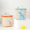 Fashion Cute Cartoon School Kids&Office Handbag Lunch Insulation Waterproof Cotton Linen Lunch Zip-up Mommy Bag