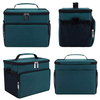 Custom Leakproof Reusable Insulated Cooler Lunch Bag Office Work Picnic Hiking Beach Lunch Box Organizer for Women