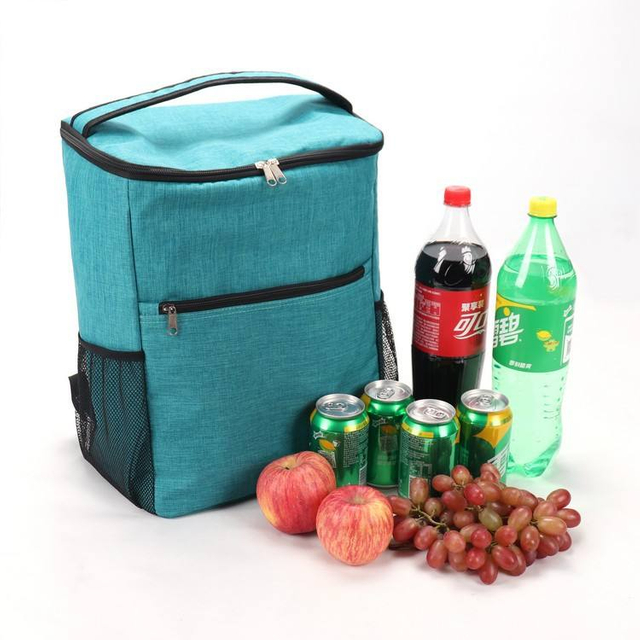 Thickened Cooler PEVA Outdoor Picnic Refrigerated Insulation Fashion Backpack