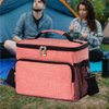 Portable Custom Logo Large Picnic Bag Wine Bottle Food Thermal Lunch Tote Bag Insulated Cooler Bags for Wholesale