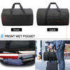 Convertible Waterproof Travel Duffel Bag Mens Business Garment Bags with Shoulder Strap, Shoes Compartment
