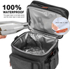 Adjustable Thermal Insulation Outdoor Picnic Waterproof Cooler Double Bento Bag