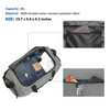 Wholesale Water Resistant Sports Gym Travel Weekender Duffel Bag with Shoe Compartment