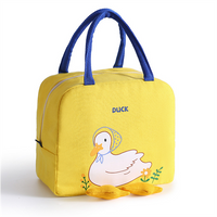 Cute Lunch Bag for Women Insulated for Kids Small Lunch Totebag Reusable Leakproof