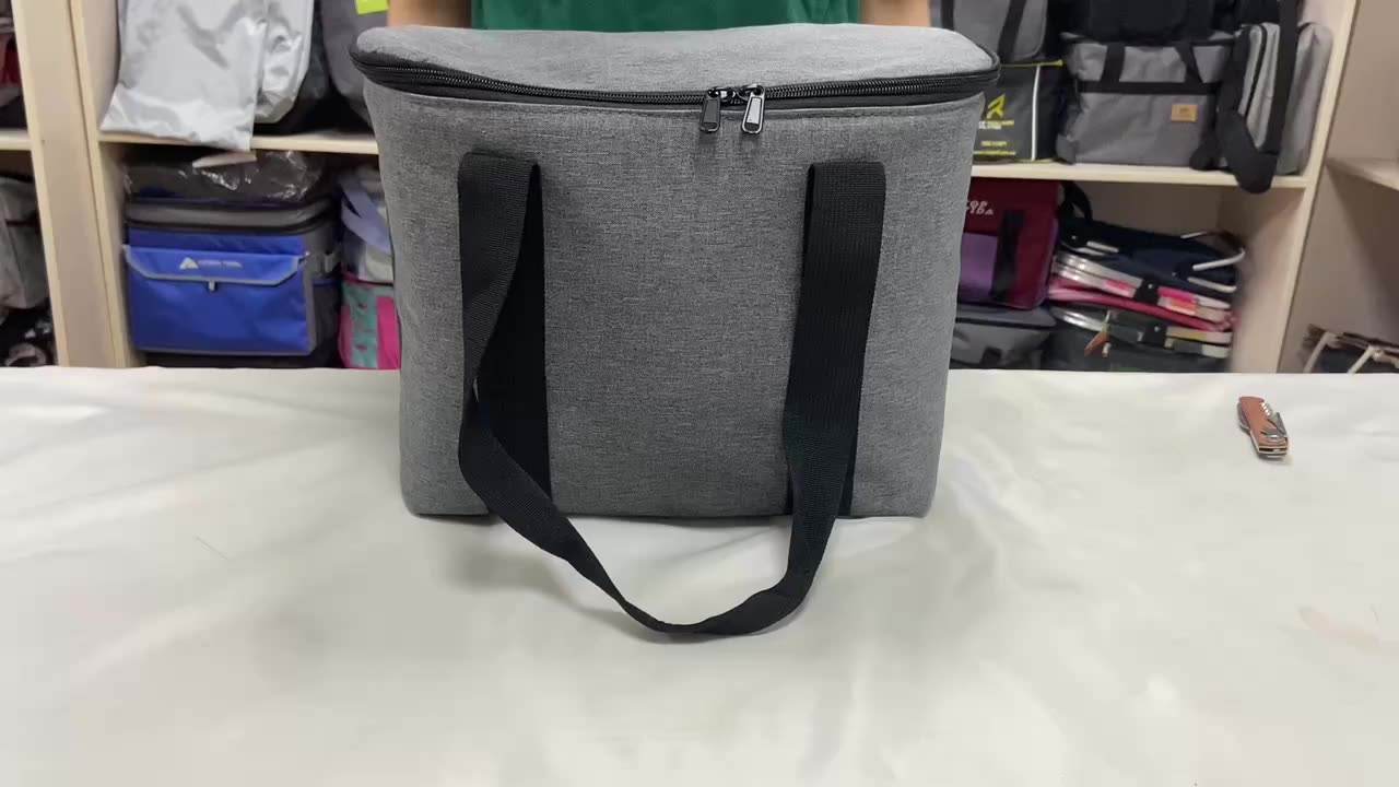 Cooler Bag Manufacturer Foldable Picnic Personalized Basket Cooler Bag Insulated Lunch Box Shoulder Bag Picnic Cooler Tote Handbags