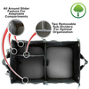Custom Logo Collapsible Trunk Organizer Portable Multi Compartments Trunk Storage with Pockets for Grocery Cargo