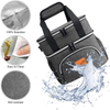 Waterproof Double Compartment Insulated Cooler Lunch Bag for Men And Women Leakproof Large Reusable Lunch Box for Office Work