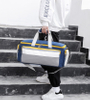 Fashion Designer Contrast Color Country Style Portable Carrying Small Woman Duffel Bags Mens Travel Duffle Bag Gym Bag
