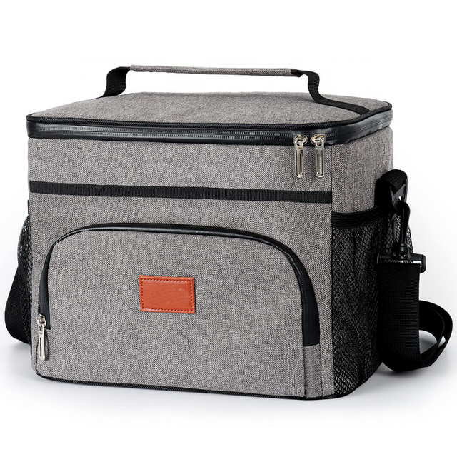 Durable Oxford Waterproof Cooler Bag Travel Portable Outdoor Large Capacity Men Insulated Thermal Fish Lunch Cooler Bag