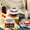 Custom Retro Style Reusable Stretch Bowl Covers Elastic Food Storage Covers Cotton Bread Lids for Food, Fruits