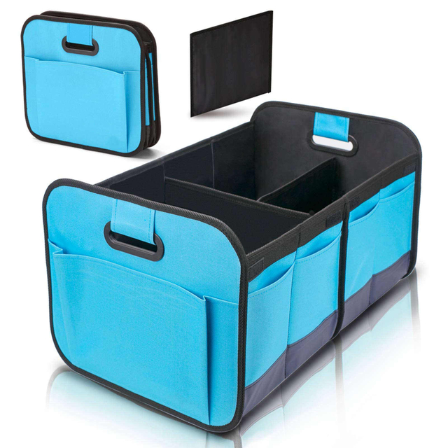 Car Trunk Organizer Collapsible Storage Box for Any Car Suv Trunk Size