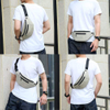 Fanny Pack for Men & Women Fashion Waterproof Waist Packs with Adjustable Belt, Casual Bag Bum Bags for Travel Sports Running