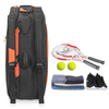 Factory Manufacturing Backpack Portable Fitness Badminton Racquet Sports Bag Wet And Dry Separation Tennis Bag