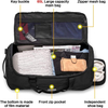 Gym Duffle Bag Waterproof Sports Bag Backpack Overnight Travel Weekender Bag for Men Women with Shoes Compartment