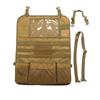MOLLE car chair back storage bag folding hanging tablet storage bag car storage bag back seat organizer