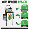 Car Back Seat Organizer Bag Backrest Storage Bag For IPAD Back Car Back Storage Bag