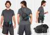 Custom Fanny Pack With Water Bottle Holder Hiking Waist Packs For Walking Running Lumbar Pack Fit