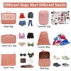 Waterproof Durable 8 Pcs Set Clothes Bags Cosmetic Bag Pack Travel Packing Cubes for Luggage