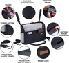 Large Capacity Car Net Pocket Handbag Holder Between Seats Car Mesh Handbag Holder for Car Front Seat Organizer