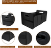 Food Storage Box Car Seat Organizer for Travel Car Trunk Organizer Foldable Organizer Car Cargo Storage Box Bag for SUV
