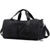 Travel Overnight Barrel Duffel Bag Shoe Compartment Waterproof Black Gym Sports Womens Duffle Bag
